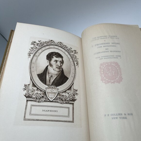 Harvard Classics 1909 Promessi Sposi Manzoni Alumni Edition De Luxe Limited 1000 - Picture 11 of 16